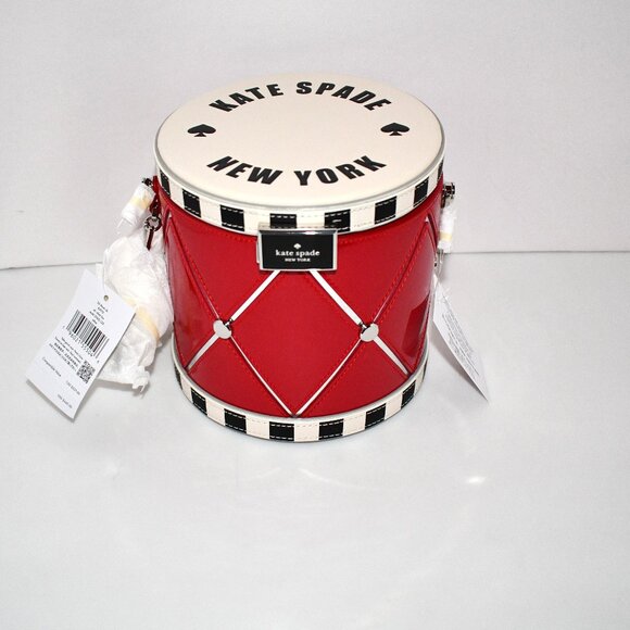 Kate spade Oh What Fun Toy Store 3D Drum Crossbody #KI970 NWT - Picture 1 of 9